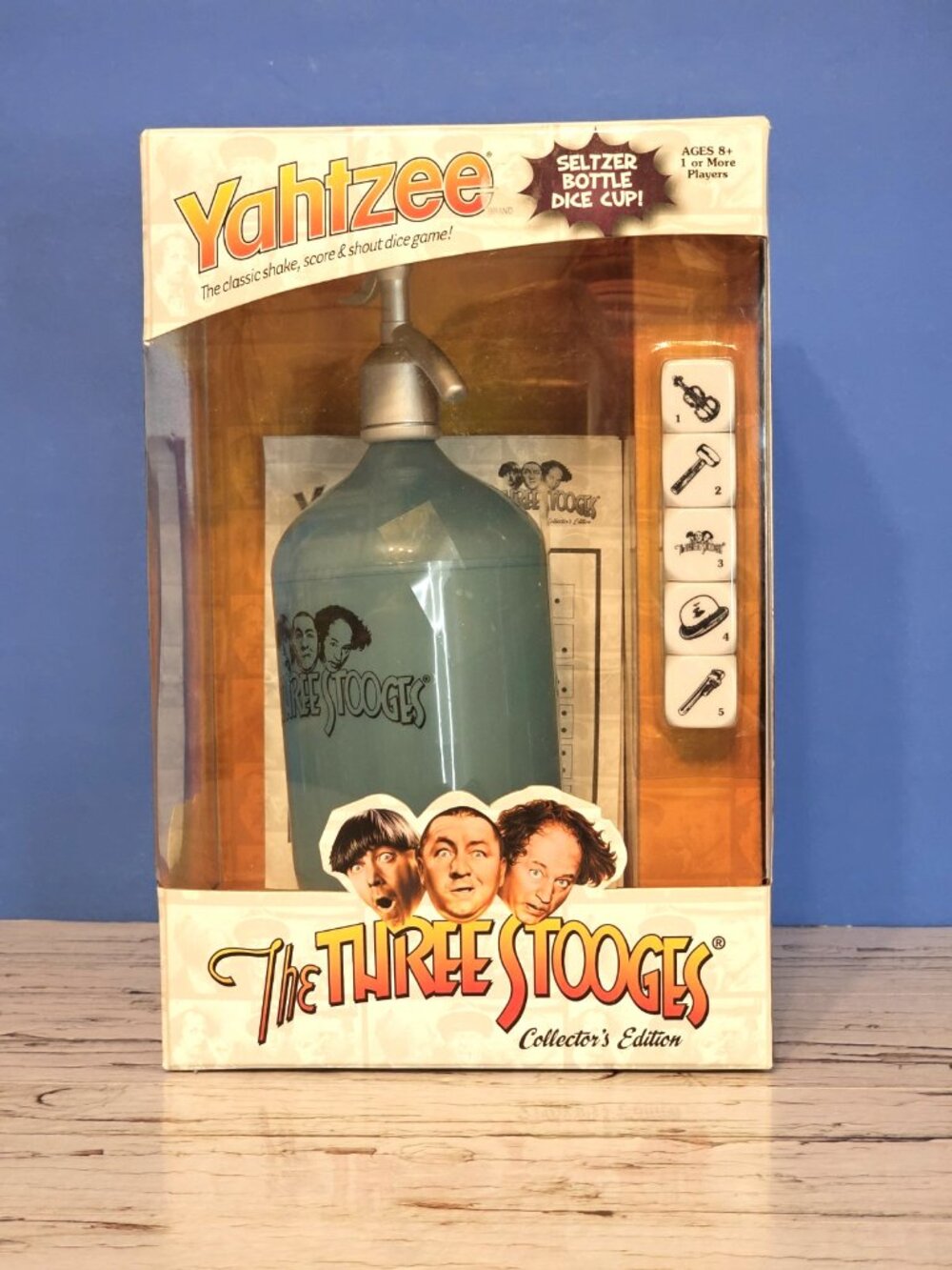 Three Stooges Yahtzee Collectible Game, NIB